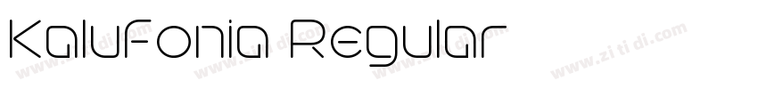 Kalufonia Regular字体转换 Kalufonia Regular字体转换